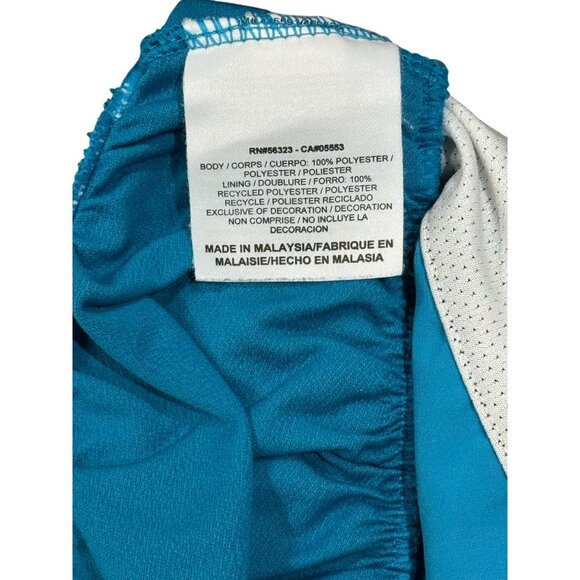 Nike Dri-Fit Athletic Shorts Women’s Size S Blue Lined Mesh Sides Running - Picture 4 of 10